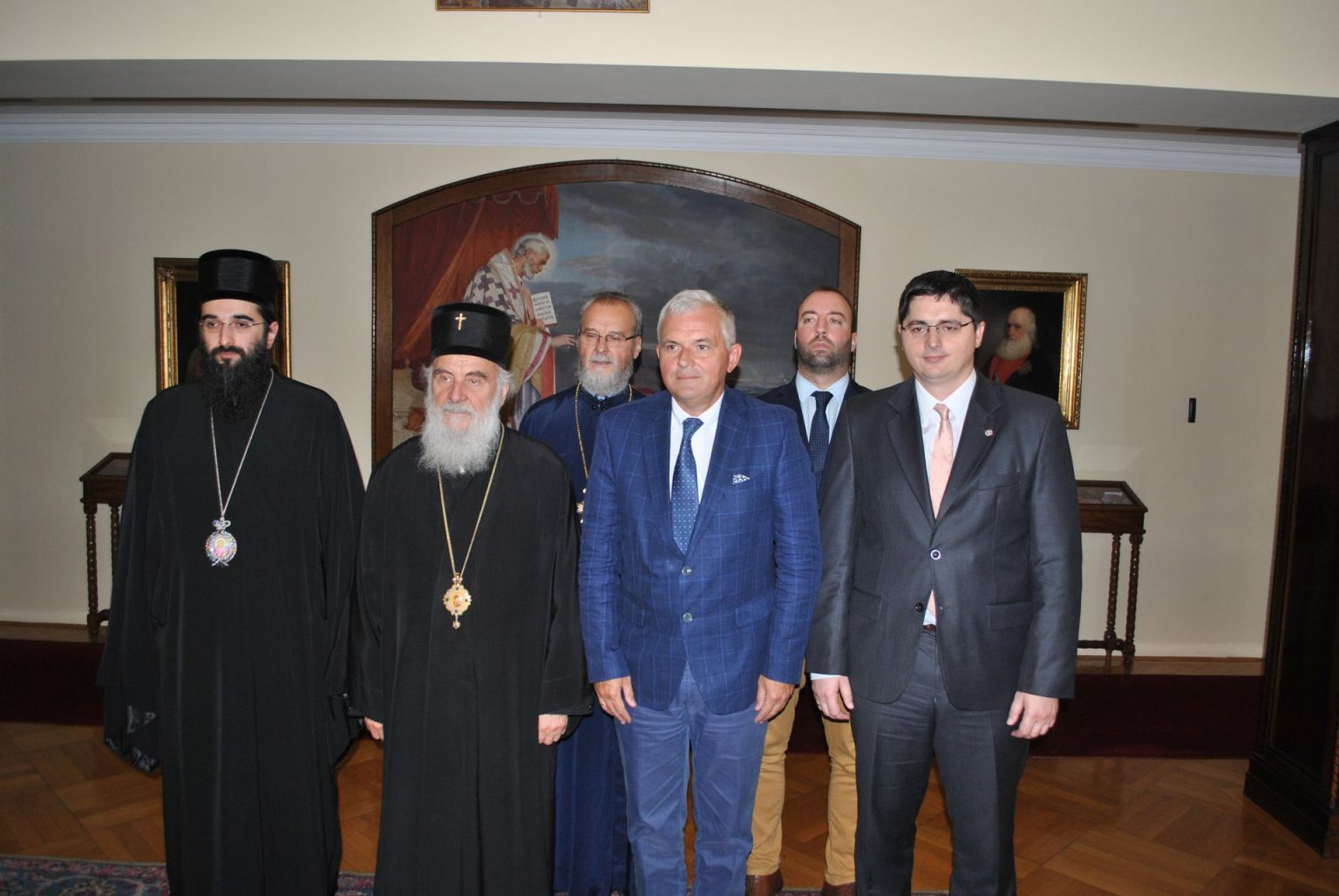 Посета  општинског руководства Патријаршији