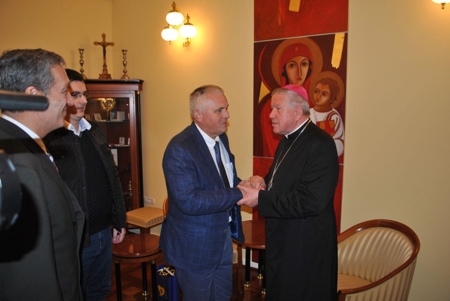 Недељковић и Хочевар о сарадњи општине Врачар и Београдске надбискупије