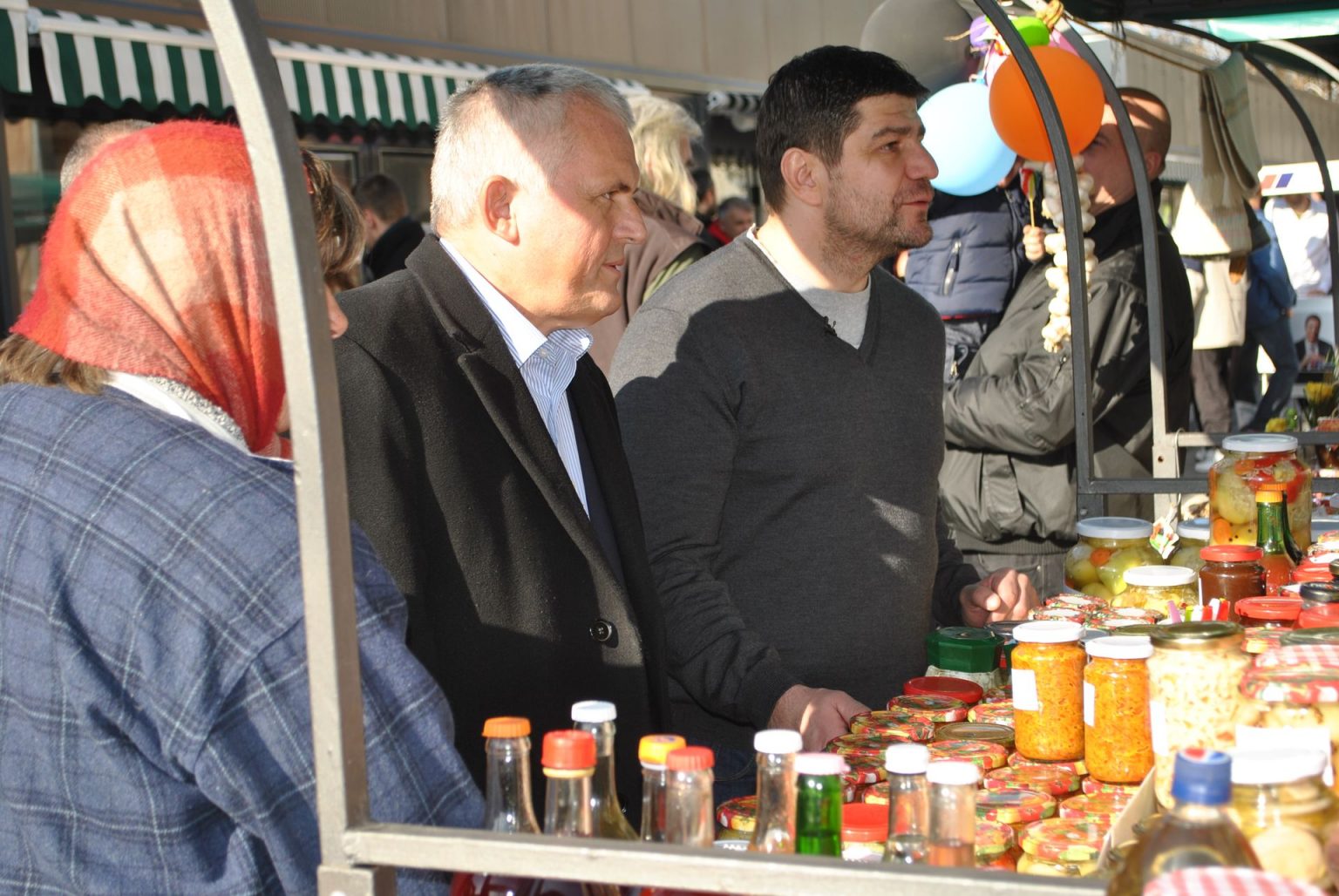 Караван зимнице на пијаци „Каленић“