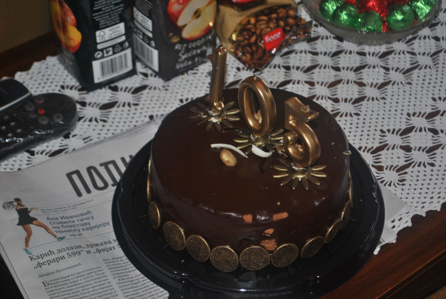 PREDSEDNIK OPŠTINE VRAČAR U POSETI NAJSTARIJE VRAČARKE