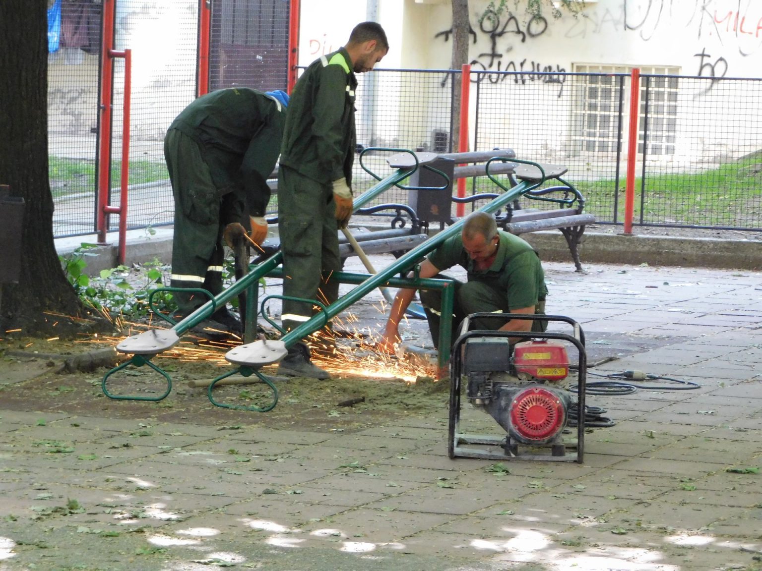 Počeli radovi na obnovi „Crvenog parka“ na Vračaru Rekonstrukcija parka