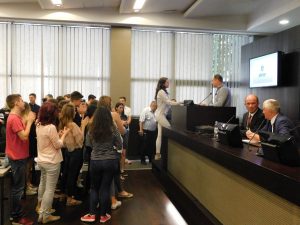 Dodela diploma ucenicima