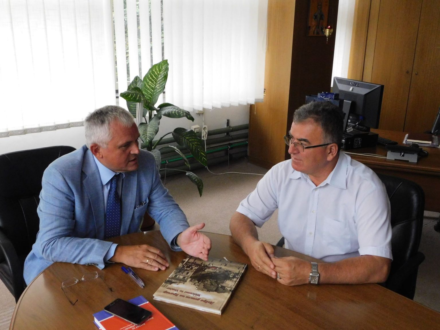 У посети код председника општине poseta dr Pejovic