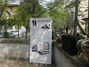 Obeležje arhitekti Milanu Zlokoviću