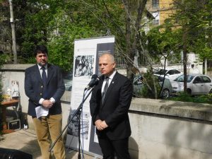 Obeležje arhitekti Milanu Zlokoviću