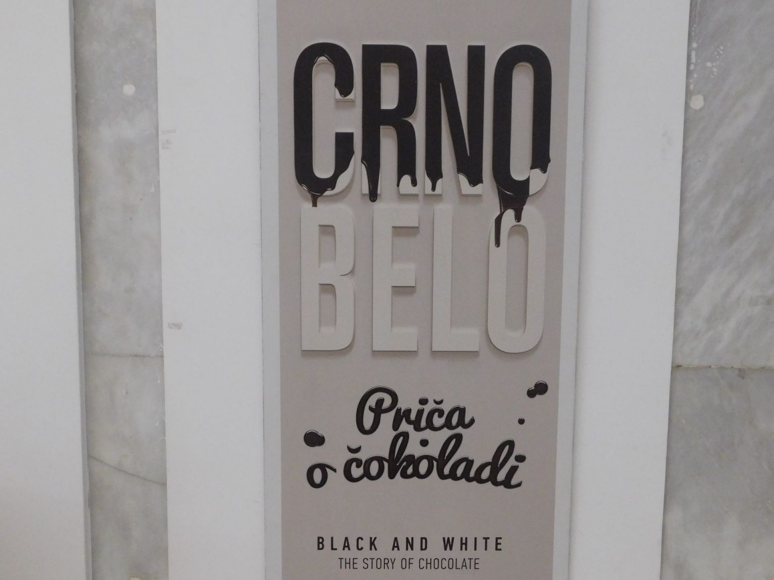 Изложба „Црно бело – Прича о чоколади“ Priča o čokoladi
