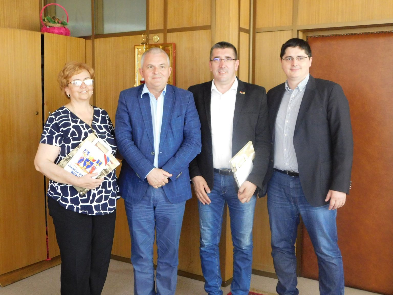 Poseta rukovodstva opštine Lučani