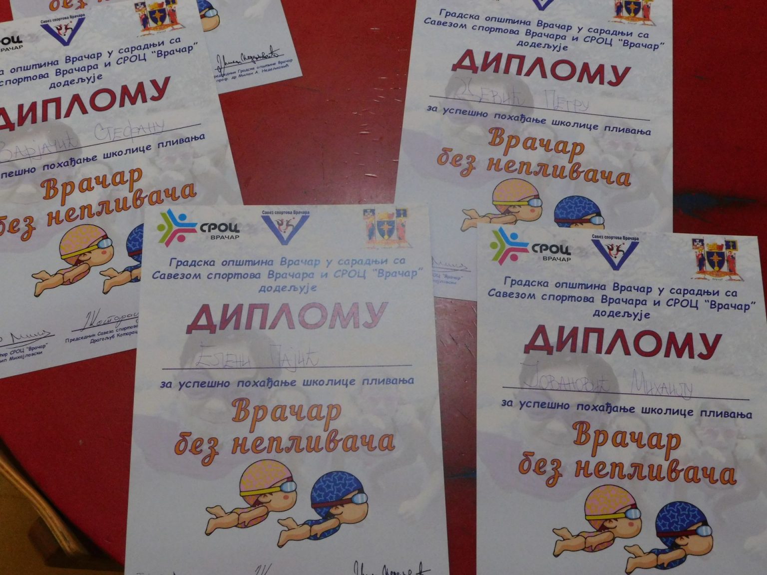 СВИ ВРАЧАРСКИ  ПРЕДШКОЛЦИ  ПОСТАЛИ  ПЛИВАЧИ Vračar bez neplivača
