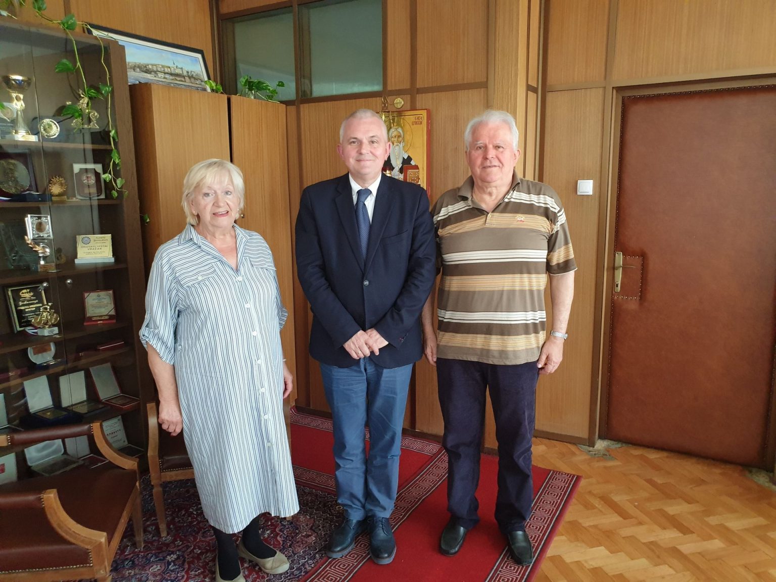 САСТАНАК ПРЕДСЕДНИКА СА УДРУЖЕЊЕМ ПОТОМАКА РАТНИКА 1912 – 1918 Sastanak predsednika sa Udruženjem Potomaka ratnika