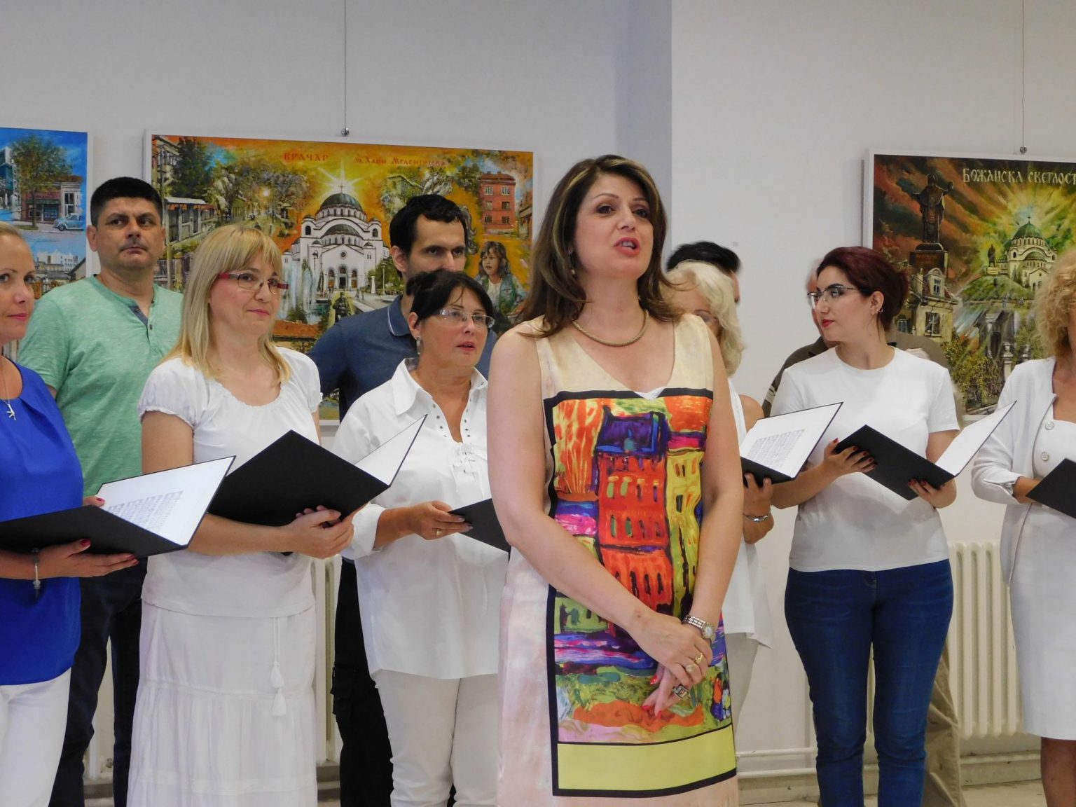 IZLOŽBA SLIKA MIROSLAVA RADOVIĆA Izložba slika Potomci