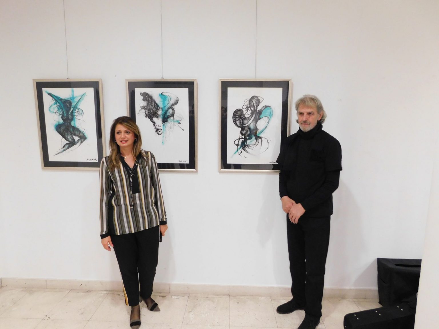 ИЗЛОЖБА СЛИКА МИЋЕ ВЕЛИЧКОВИЋА МИВЕЛИЈА izlozba Miće Velićković