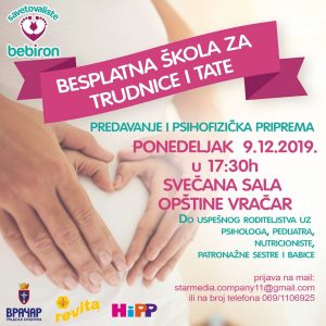 besplatna skola za trudnice i tate