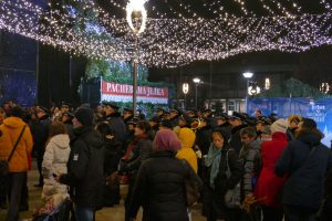 Otvorena praznična manifestacija "Božićno seoce kod Hrama Svetog Save