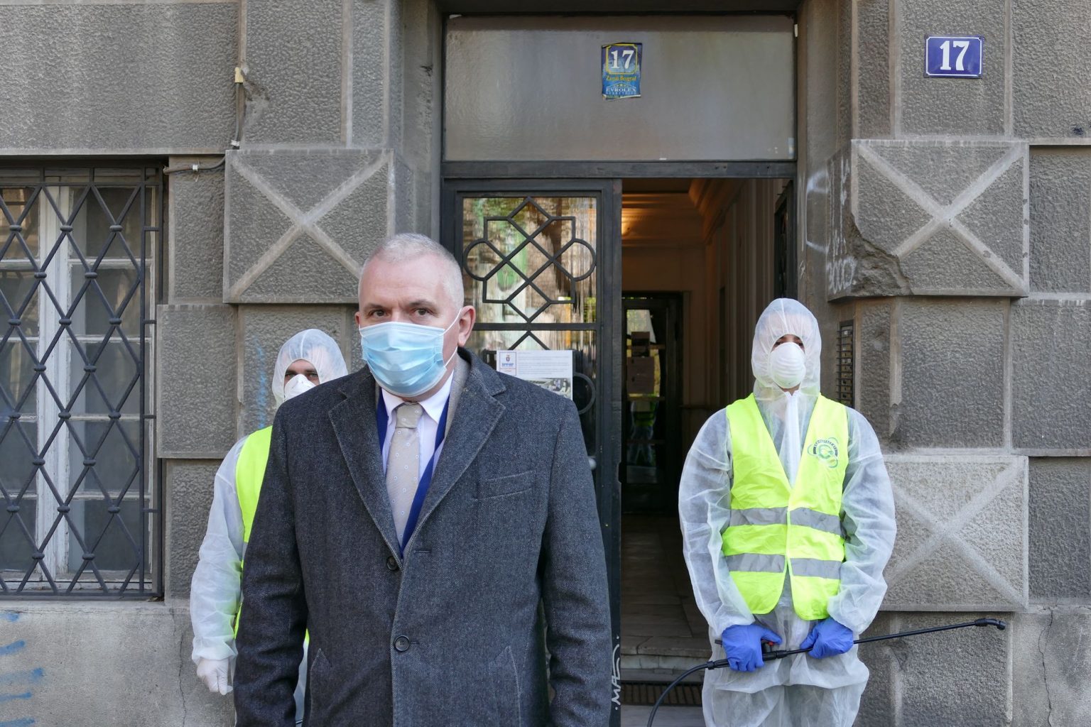 Opština počela dezinfekciju svih zgrada na Vračaru