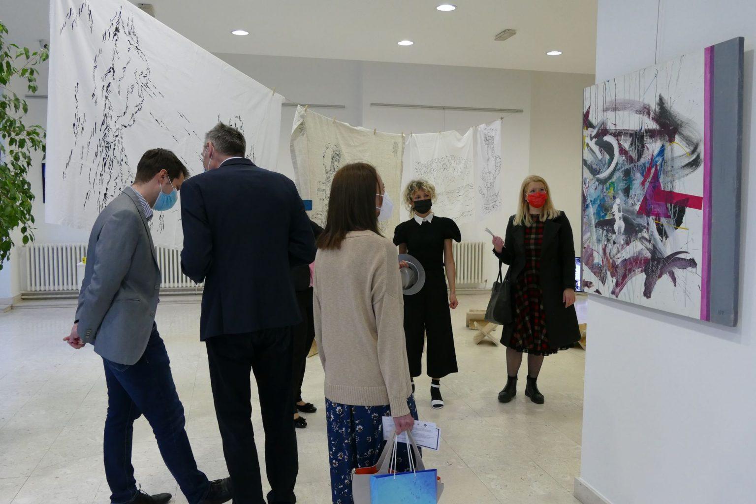 СВЕЧАНО ОТВОРЕНА ИЗЛОЖБА „NEXT BALKAN БЕОГРАД 2021: СЛЕДЕЋИ КОРАК – БУГАРСКА САВРЕМЕНА УМЕТНОСТ“ Otvaranje izložbe