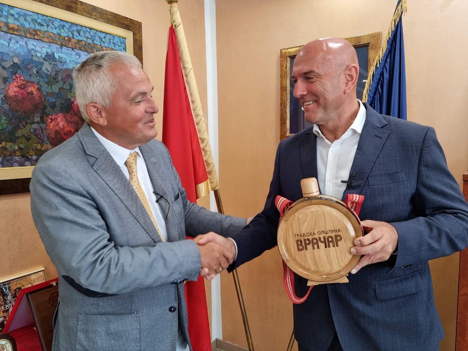 Međusobna saradnja opštine Budva i opštine Vračar