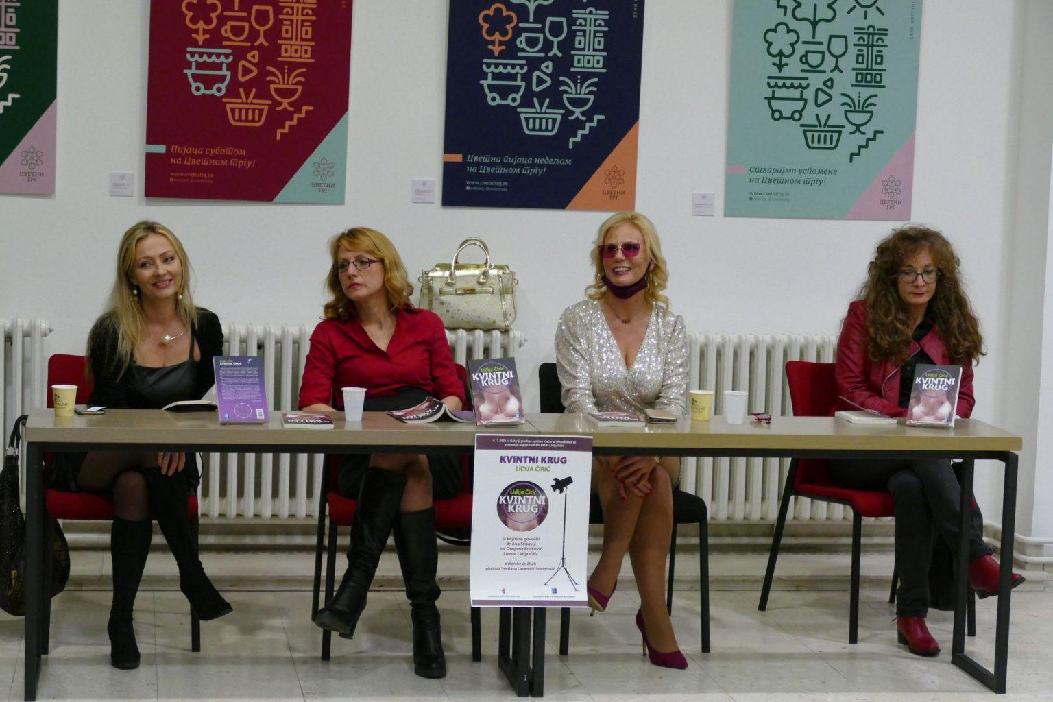 KNJIŽEVNO VEČE – PROMOCIJA KNJIGE „KVINTNI KRUG“ promocija knjige