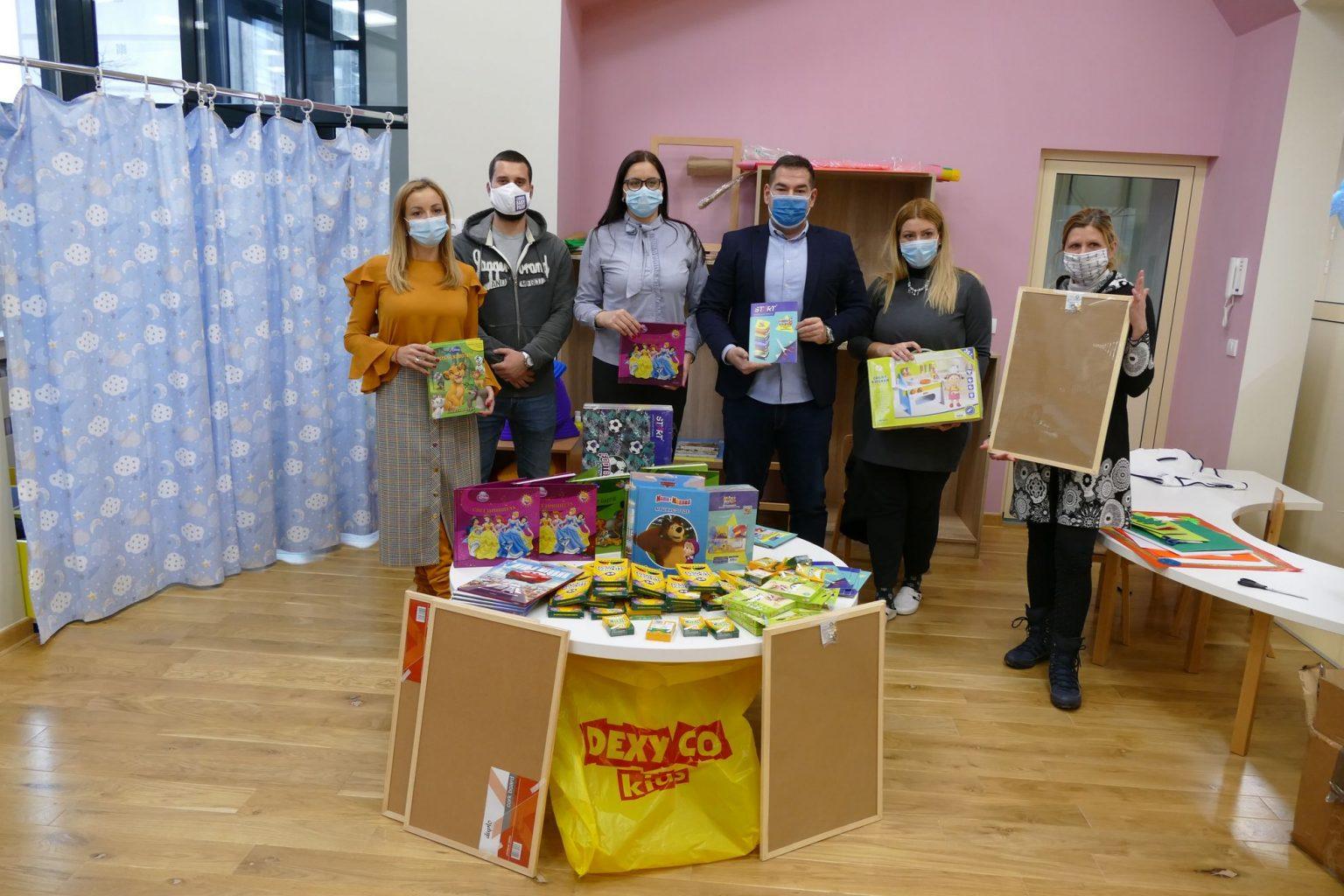 Донација компаније „Dexy co“ предшколској установи „Врачарац“ donacija za vrtic