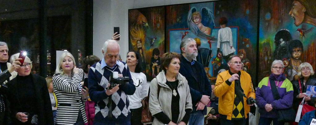 ОТВОРЕНА ИЗЛОЖБА „ANGIOPORTUS ANGELORUM – АЛЕЈА АНЂЕЛА“