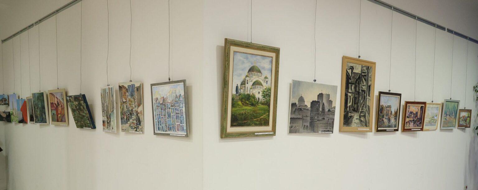 „УРБАНИ ПЕЈЗАЖИ“ У ГАЛЕРИЈИ ГО ВРАЧАР