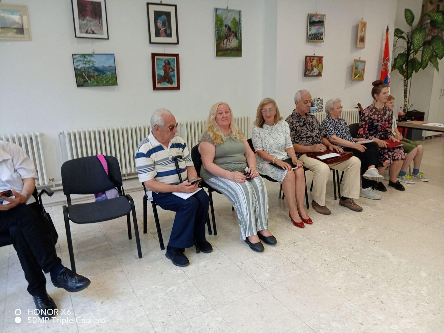 KNJIŽEVNO VEČE UDRUŽENJA POKRET TREĆE DOBA BEOGRADA