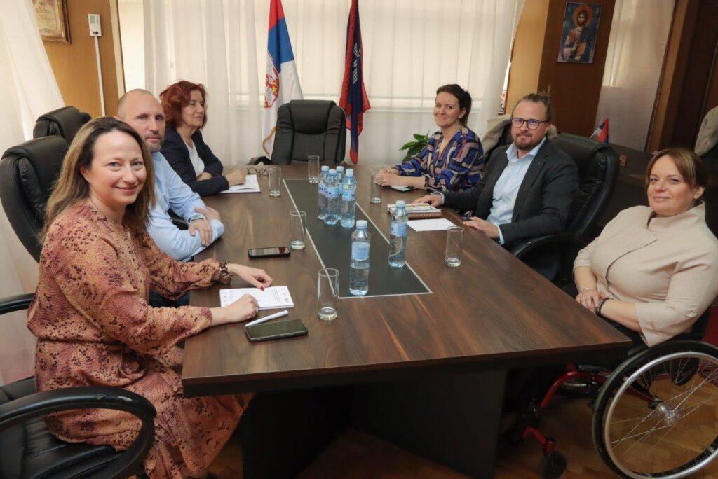 САСТАНАК СА АТАШЕОМ ЗА СОЦИЈАЛНА ПИТАЊА, ЗДРАВЉЕ, БРИГУ И ЗАШТИТУ ПОТРОШАЧА АМБАСАДЕ АУСТРИЈЕ